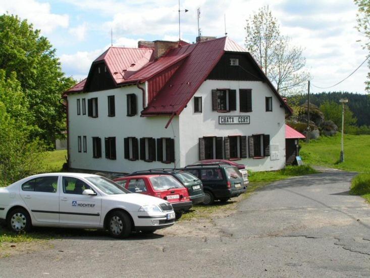 Chata Cert Josefův Důl Buitenkant foto